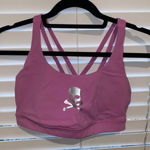 Lululemon x Soulcycle Pink Energy Bra